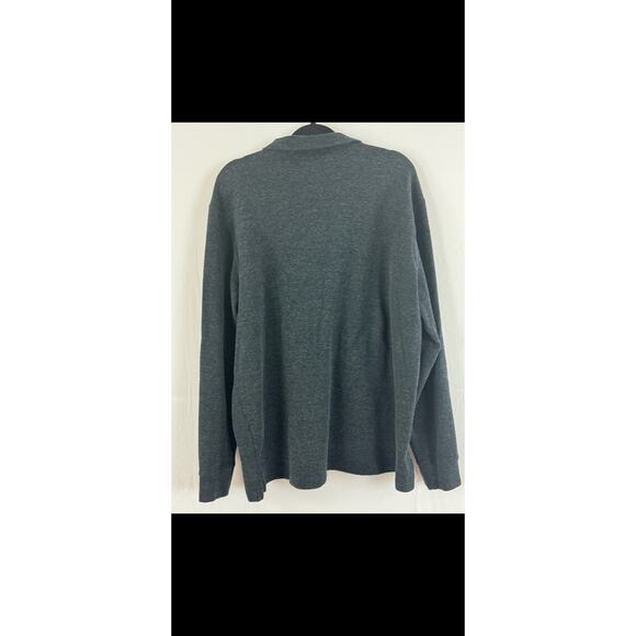 Ralph Lauren Polo Men’s XL Grey Cable-Knit Cotton Sweater Classic Crewneck - Picture 7 of 9